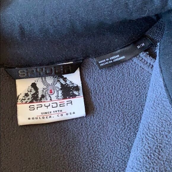 MEN’S 1/4 ZIP SPYDER MEDIUM COAT - Picture 2 of 5